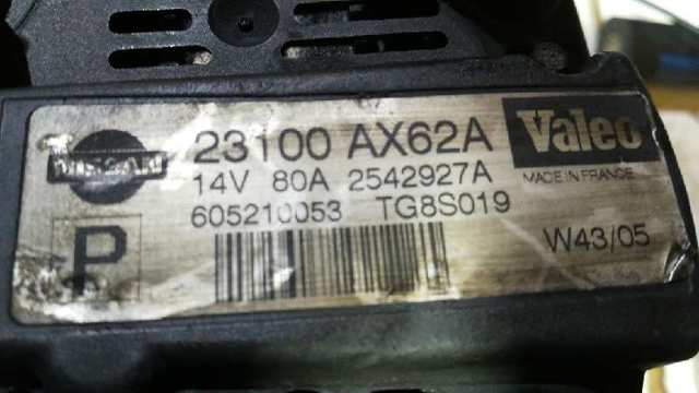 23100AX62A Nissan/Infiniti