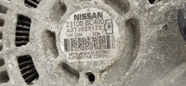 Alternator 23100BC400 NISSAN