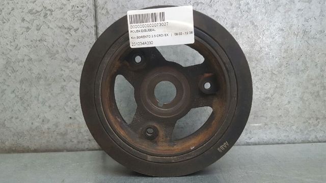 Koło pasowe wału korbowego 231234A030 HYUNDAI