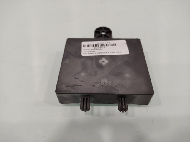 Blok komfortu Renault Trafic 3