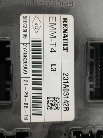 Blok komfortu Renault Trafic 3