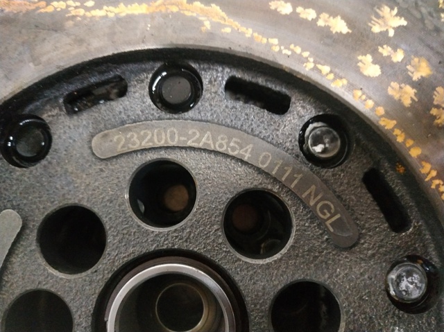 Koło zamachowe silnika Hyundai I40 VF