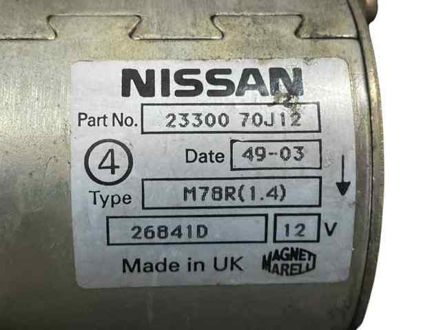 Rozrusznik 2330070J12 NISSAN