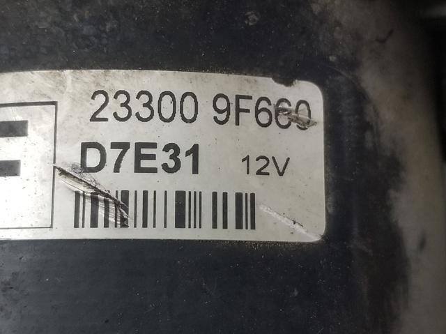 Rozrusznik 233009F660 NISSAN