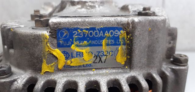 Alternator Subaru Legacy 1 BC