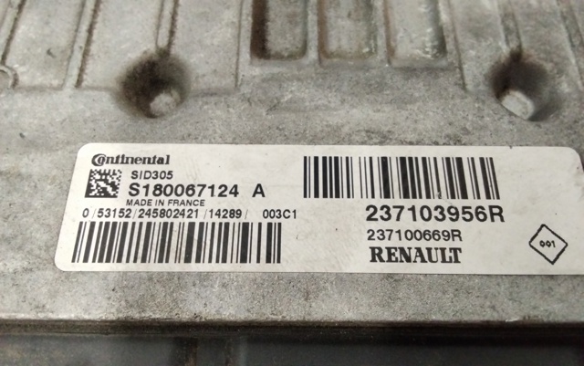 Sterownik silnika 237100307R RENAULT