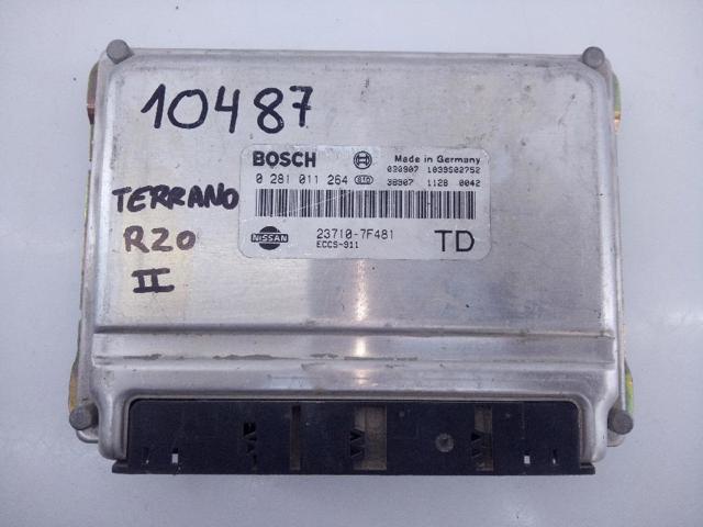 Sterownik silnika 237107F481 NISSAN