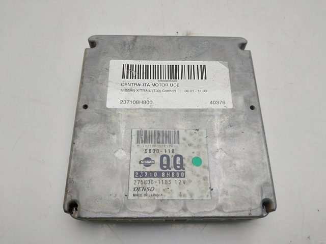 Sterownik silnika 237108H800 NISSAN