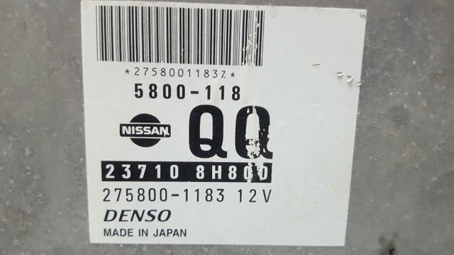 Sterownik silnika 237108H800 NISSAN
