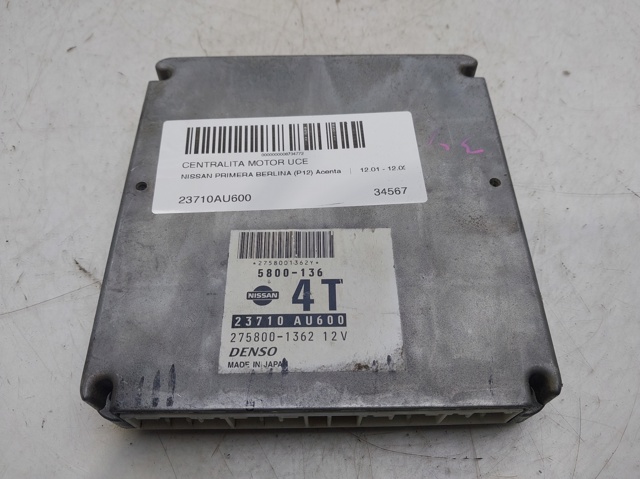 Sterownik silnika 23710AU600 NISSAN