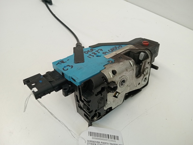 Zamek drzwi tylnych prawych 24095816 PEUGEOT