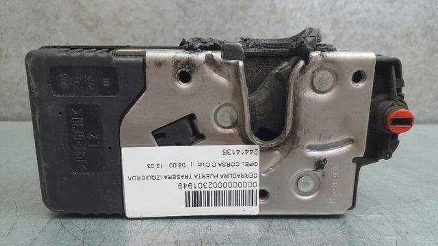 Zamek drzwi tylnych lewych 24414138 OPEL