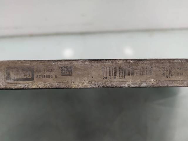 Chłodnica klimatyzacji 24418363 OPEL