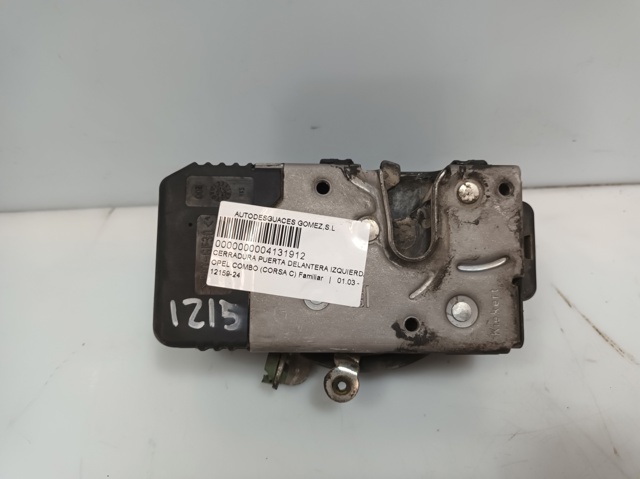 Zamek drzwi przednich lewych 24434884 OPEL