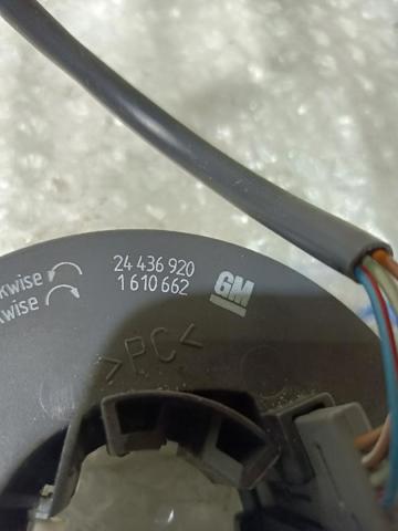 Pierścień kontaktowy AIRBAG, taśma kierownicy  24436920 OPEL