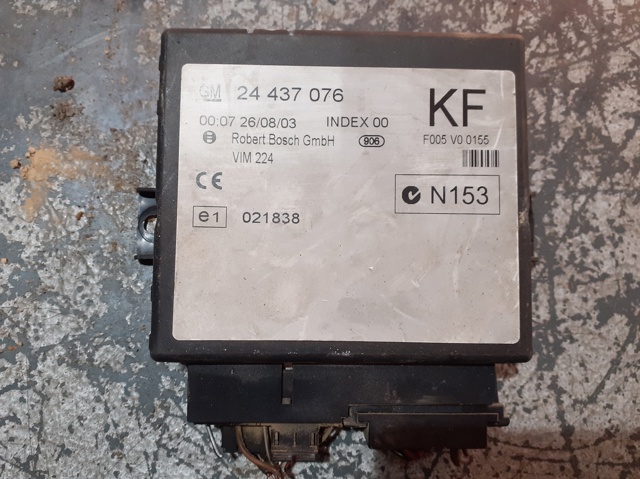Blok komfortu 24437076 OPEL
