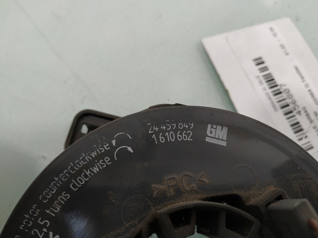 Pierścień kontaktowy AIRBAG, taśma kierownicy  24459849 OPEL