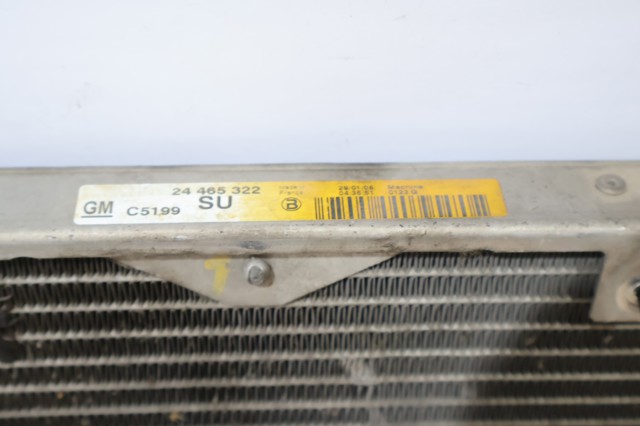 Chłodnica klimatyzacji 24465322 OPEL