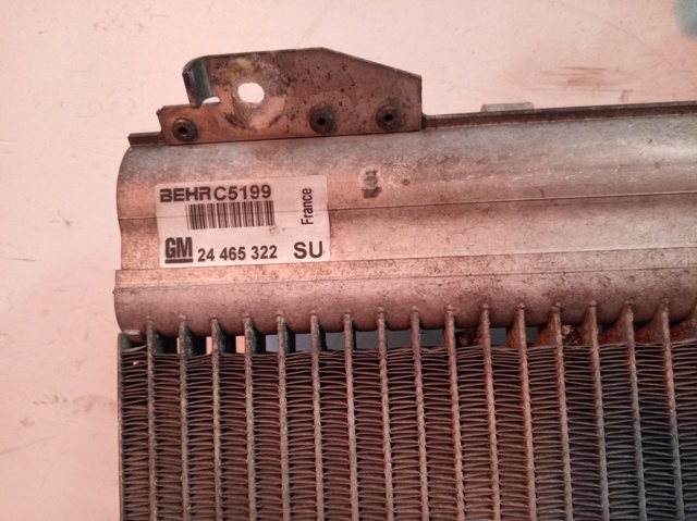 Chłodnica klimatyzacji 24465322 OPEL