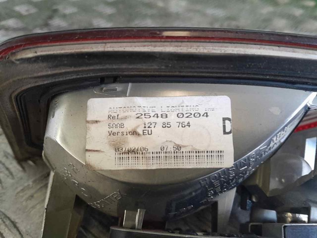 Lampa zespolona tylna prawa wewnętrzna 25480204 GM