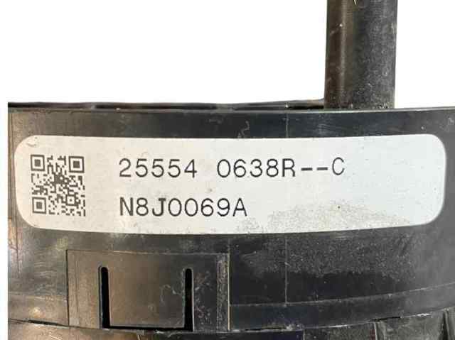 Pierścień kontaktowy AIRBAG, taśma kierownicy  255540638R RENAULT