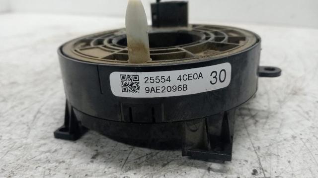 Pierścień kontaktowy AIRBAG, taśma kierownicy  255544CE0A NISSAN