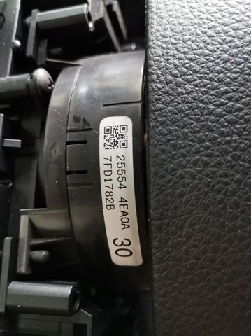Pierścień kontaktowy AIRBAG, taśma kierownicy  255544EA0A NISSAN