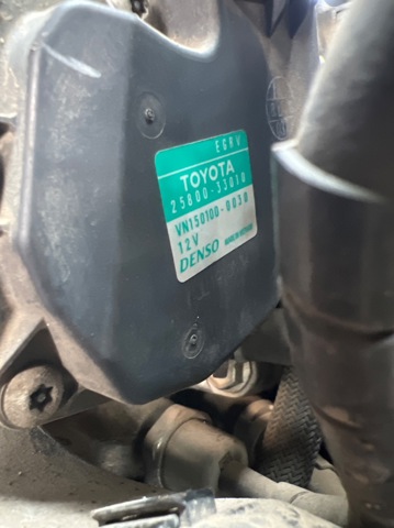 Zawór recyrkulacji spalin EGR 2580033010 TOYOTA