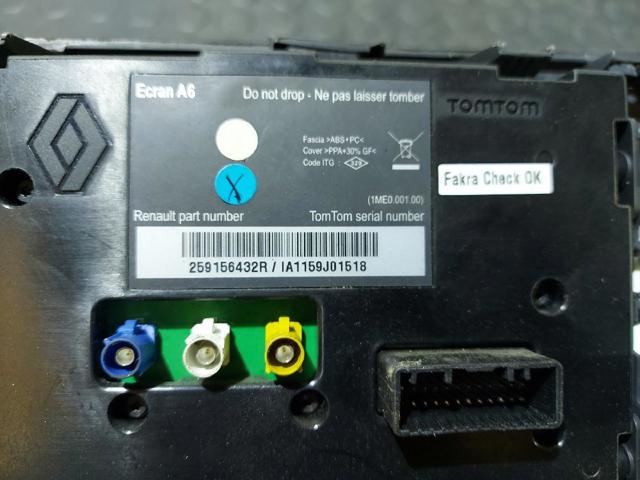 Wyświetlacz wielofunkcyjny 259156432R RENAULT