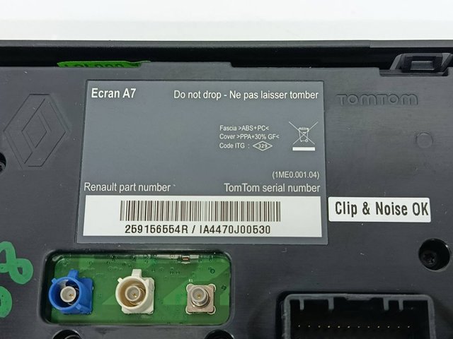 Wyświetlacz wielofunkcyjny 259156554R RENAULT