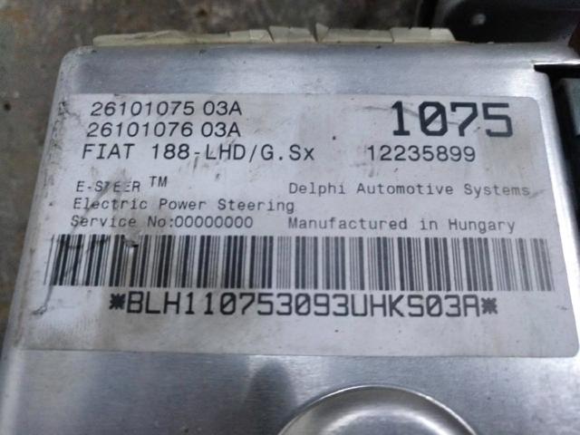Kolumna (wał) kierownicza (kierownicy) 2610107503A FIAT
