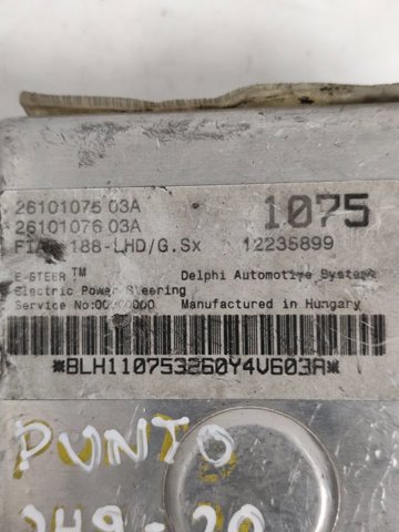 Kolumna (wał) kierownicza (kierownicy) 2610107503A FIAT