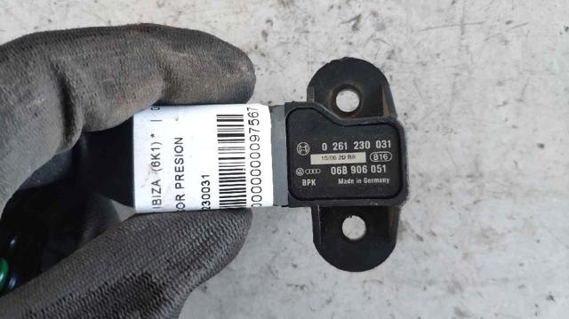 Czujnik ciśnienia w kolektorze ssącym, MAP 261230031 VAG