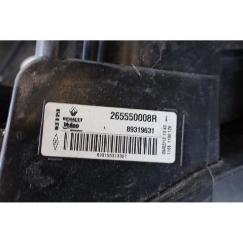 Lampa zespolona tylna lewa 265550008R RENAULT