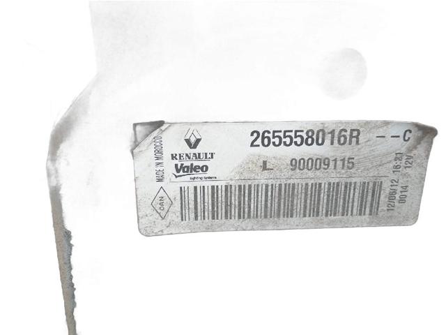 Lampa zespolona tylna lewa 265558016R RENAULT