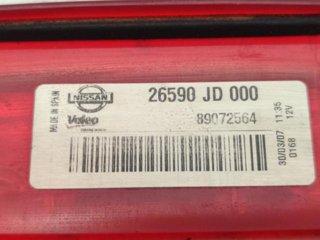 Lampa stop tylna dodatkowa Nissan Qashqai 1 J10
