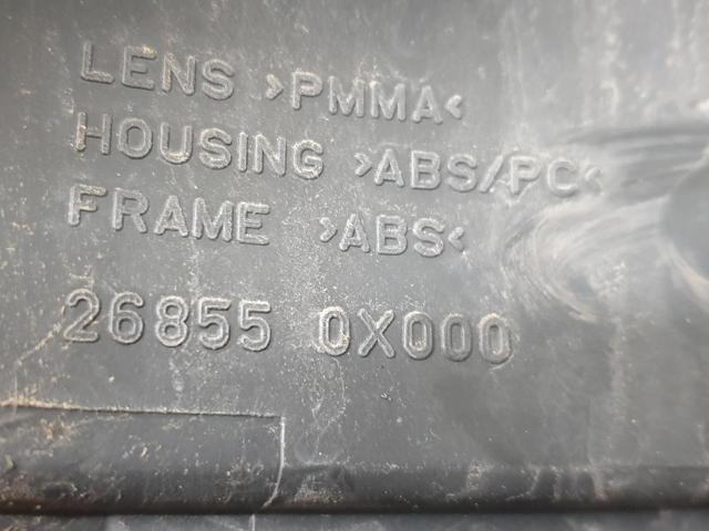 Lampa zespolona tylna lewa 268550X000 NISSAN
