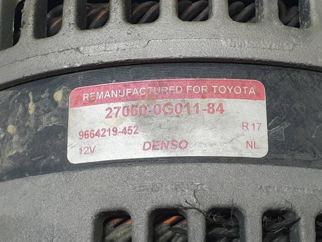 Alternator 270600G01184 TOYOTA