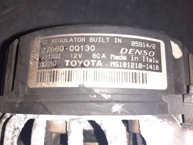 Alternator 270600Q130 TOYOTA
