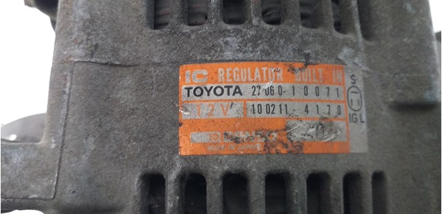 Alternator Toyota Starlet 2 P7