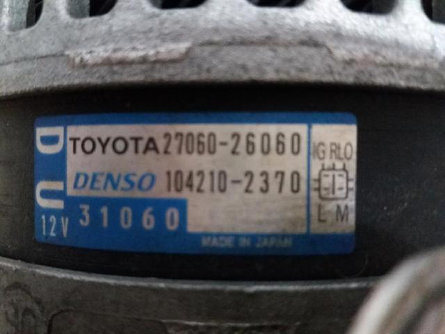 Alternator 2706026060 Toyota