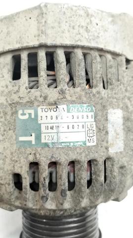 Alternator 2706030050 TOYOTA