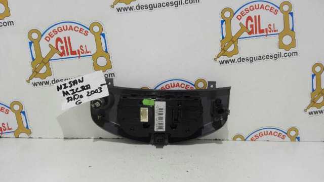 Sterownik trybów ogrzewania/klimatyzacji Nissan Micra K12