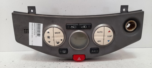 Sterownik trybów ogrzewania/klimatyzacji Nissan Micra K12