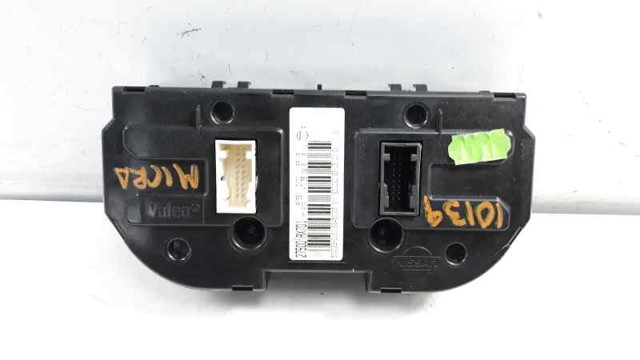 Sterownik trybów ogrzewania/klimatyzacji Nissan Micra K12