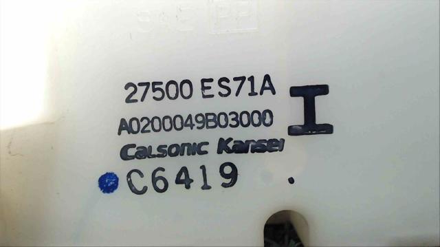 Sterownik trybów ogrzewania/klimatyzacji 27500ES71A NISSAN