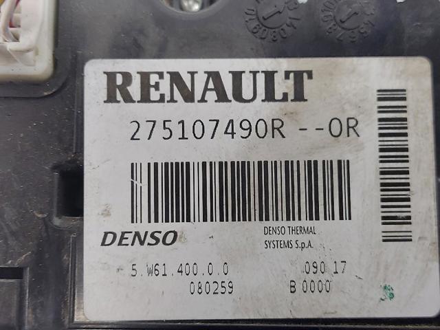 Sterownik trybów ogrzewania/klimatyzacji 275107490R RENAULT
