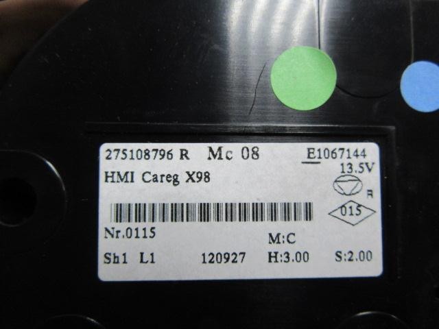 Sterownik trybów ogrzewania/klimatyzacji 275108796R RENAULT