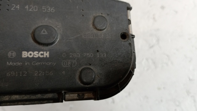 Przepustnica, komplet 280750133 OPEL