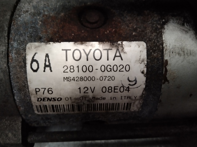 281000G020 Toyota